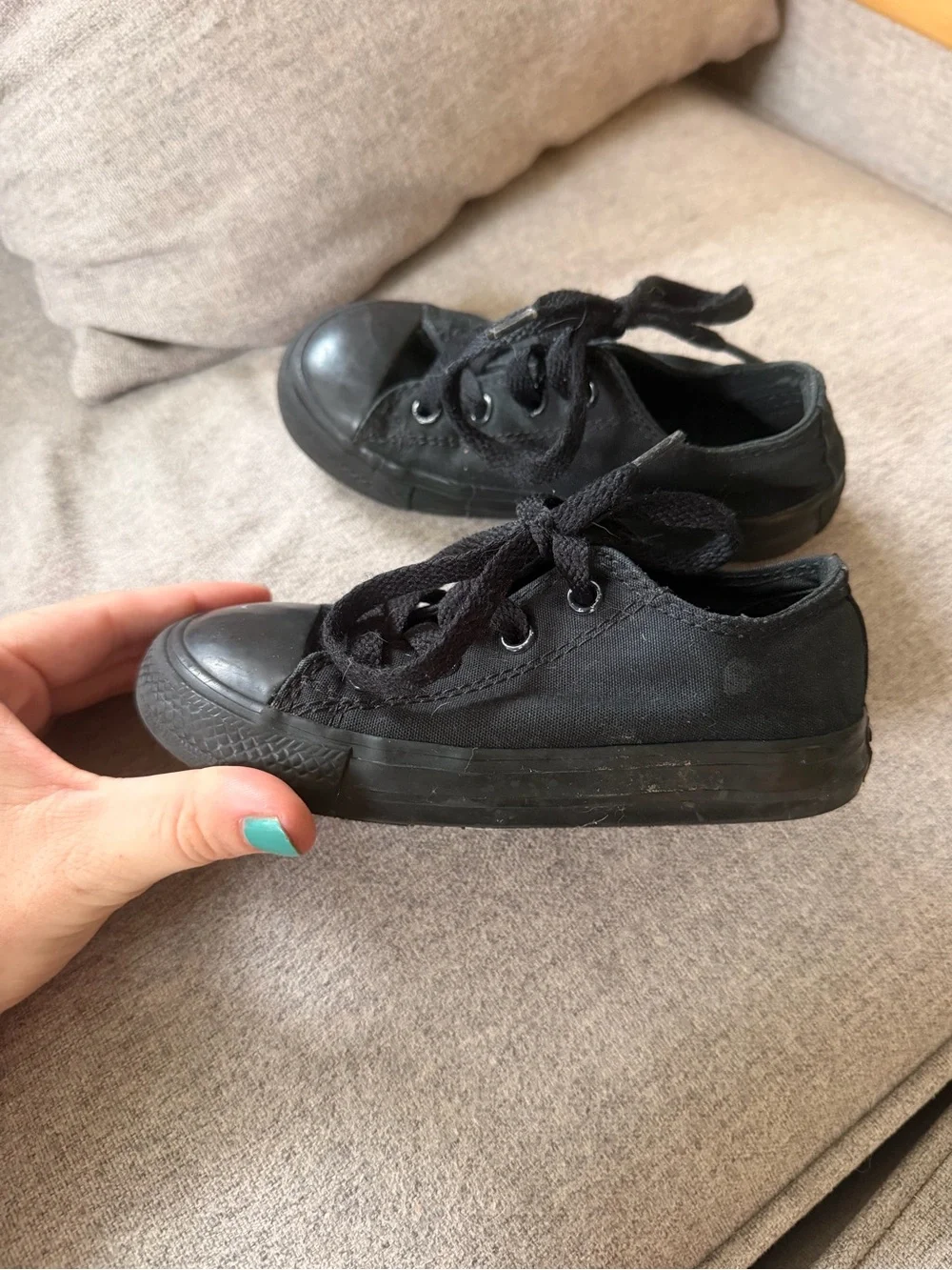 Kids Black Converse